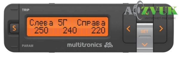 Парктроник Multitronics PU-4TC Silver