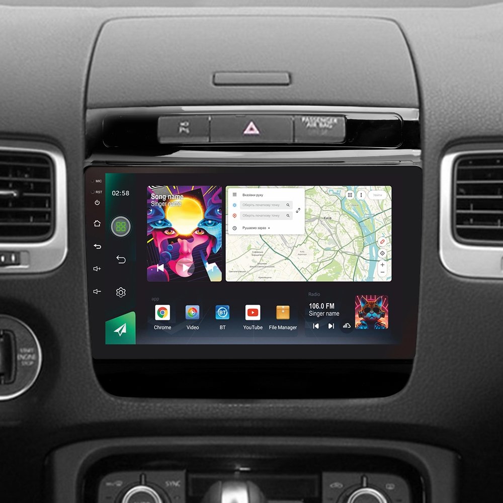 Штатная Магнитола SIGMA PRO 9464 ANDROID 12 4+64 Gb 4G DSP Volkswagen Touareg FL NF 2010-2018 maximum equipment 9 L3