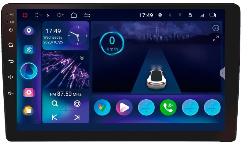 Штатна Магнітола SIGMA S9332 ANDROID 13 3+32 Gb 4G DSP Hyundai H1 II 2 TQ 2007-2015 F1 9