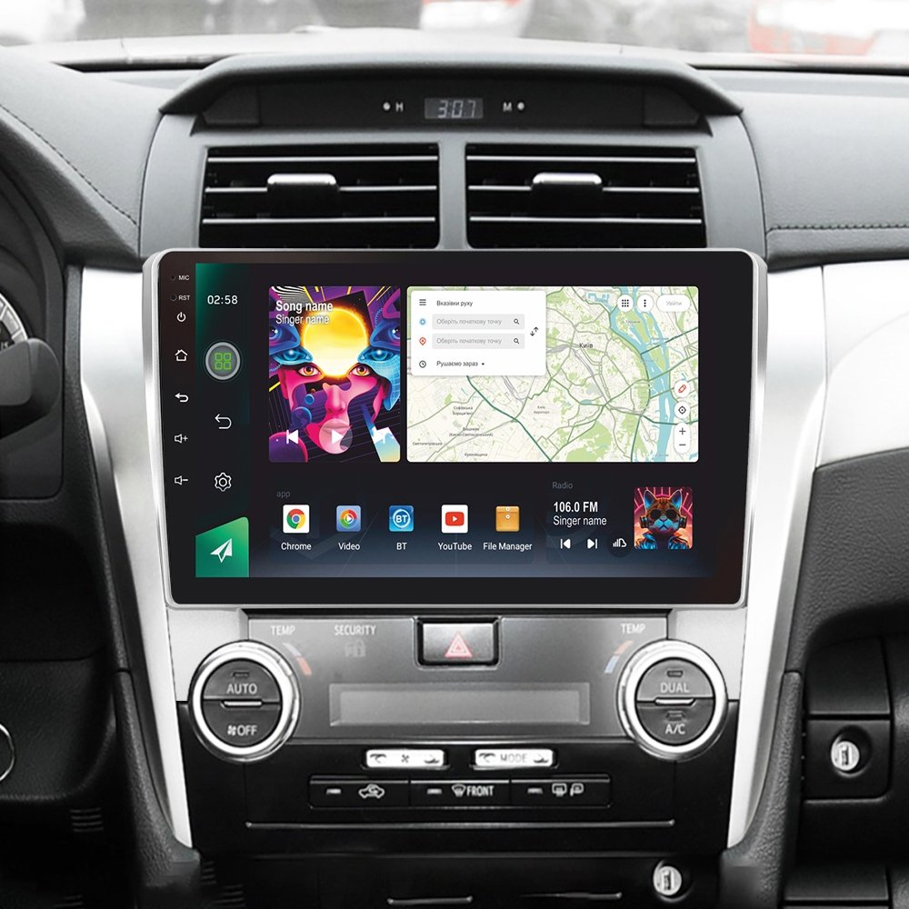 Штатна Магнітола SIGMA PRO 10464 ANDROID 12 4+64 Gb 4G DSP Toyota Camry 7 XV 50 55 2011-2014 A 10