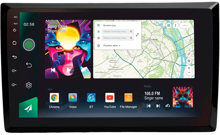 Штатная Магнитола SIGMA PRO 9464 ANDROID 12 4+64 Gb 4G DSP Volkswagen Beetle A5 2011-2019 9
