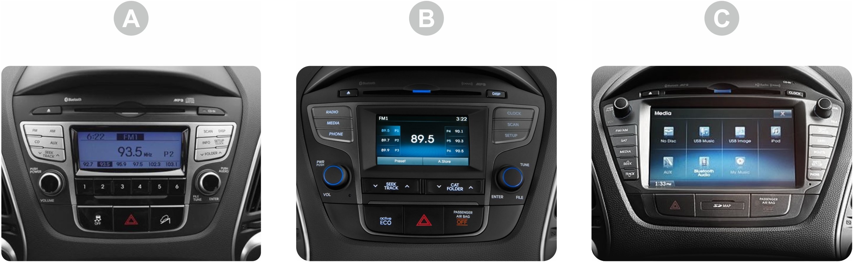 Штатна Магнітола SIGMA PRO 98128 ANDROID 12 8+128 Gb 4G DSP Hyundai Tucson 2 LM IX35 2009-2015 B 9 2k