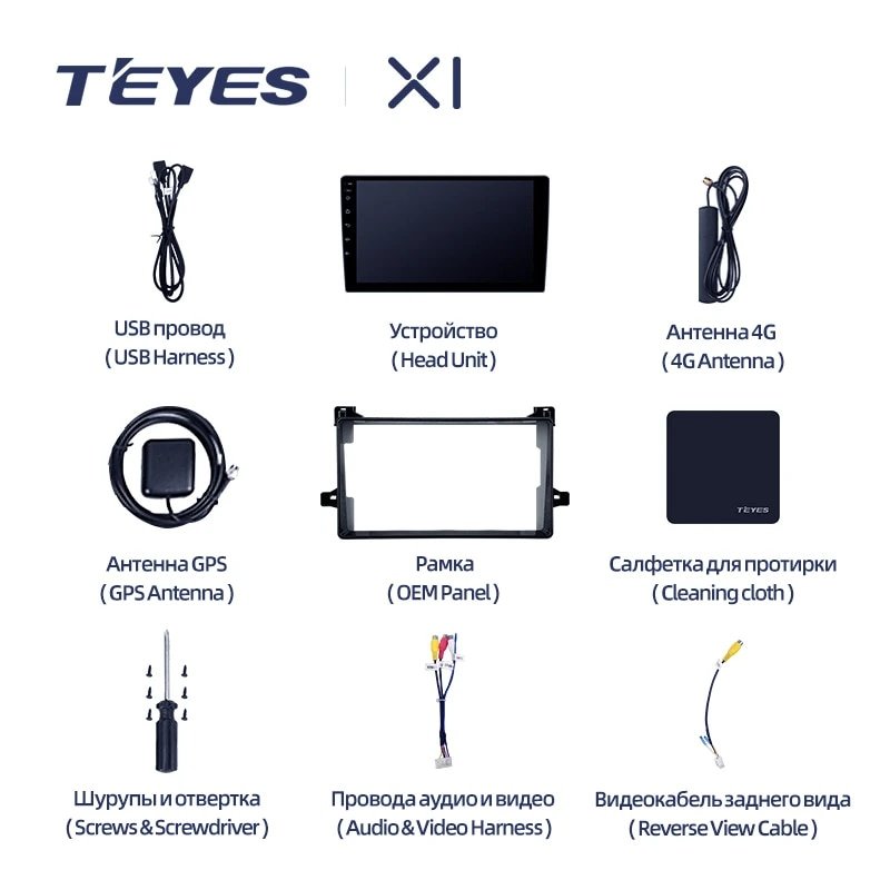 Штатная Магнитола Teyes X1 2+32Gb Wi-Fi Toyota Prius XW50 2015-2020 9