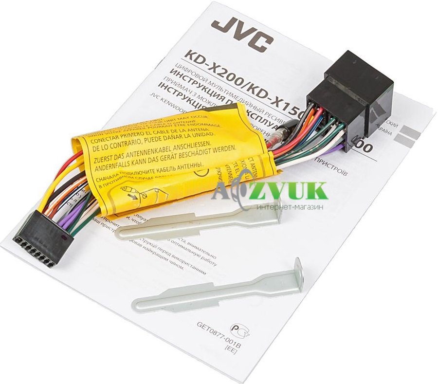 Автомагнитола JVC KD-X200EE