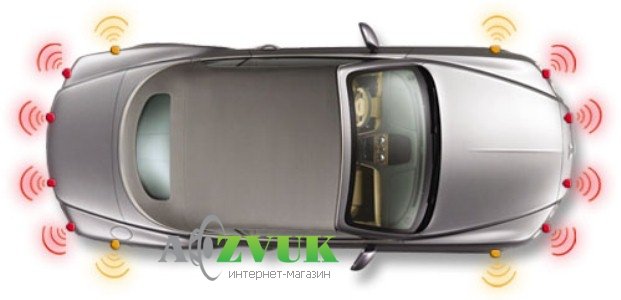 Парктроник ParkMaster BS 6651 White