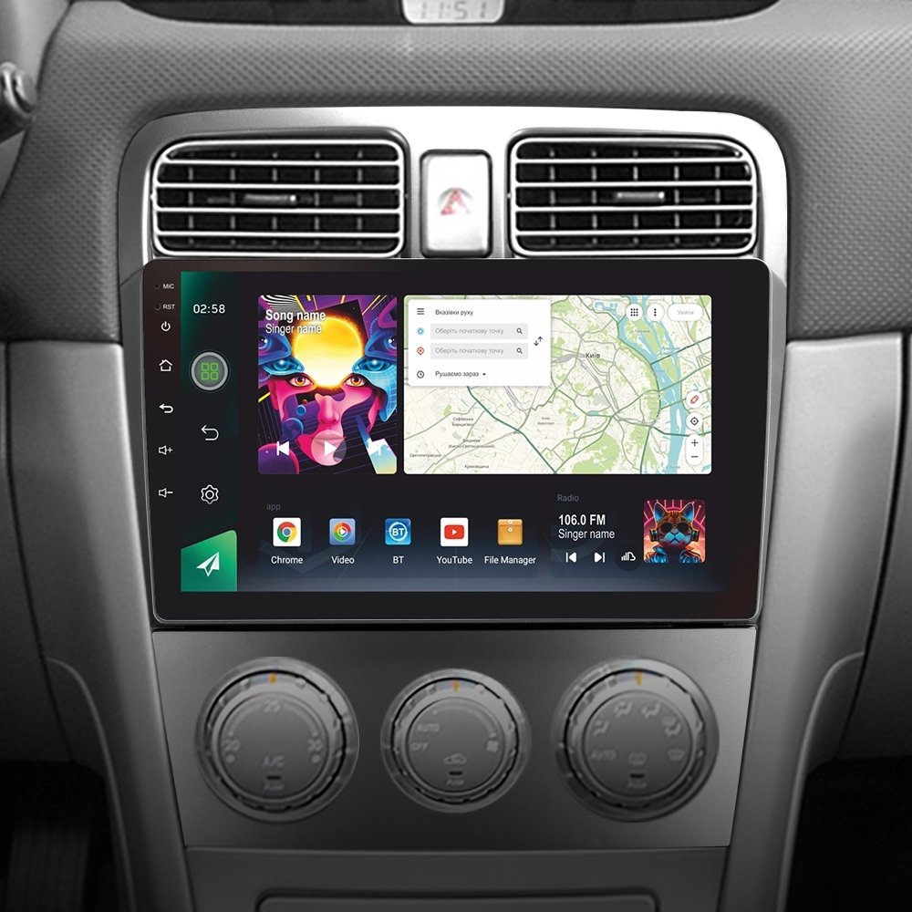 Штатная Магнитола SIGMA PRO 9464 ANDROID 12 4+64 Gb 4G DSP Subaru Forester SG 2002-2008 9