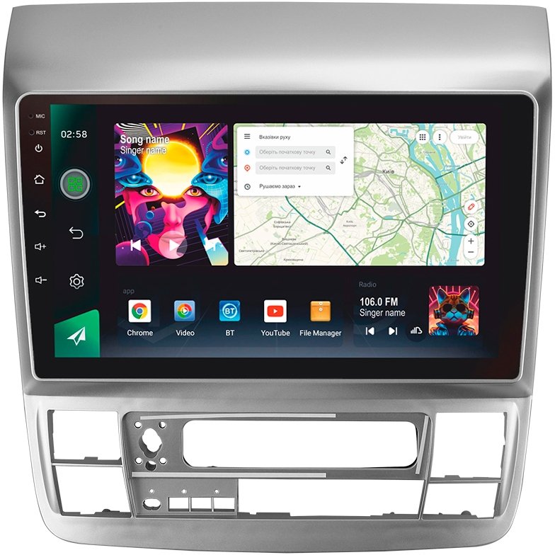 Штатна Магнітола SIGMA PRO 9464 ANDROID 12 4+64 Gb 4G DSP Toyota Alphard 1 H10 2005-2008 F2 9