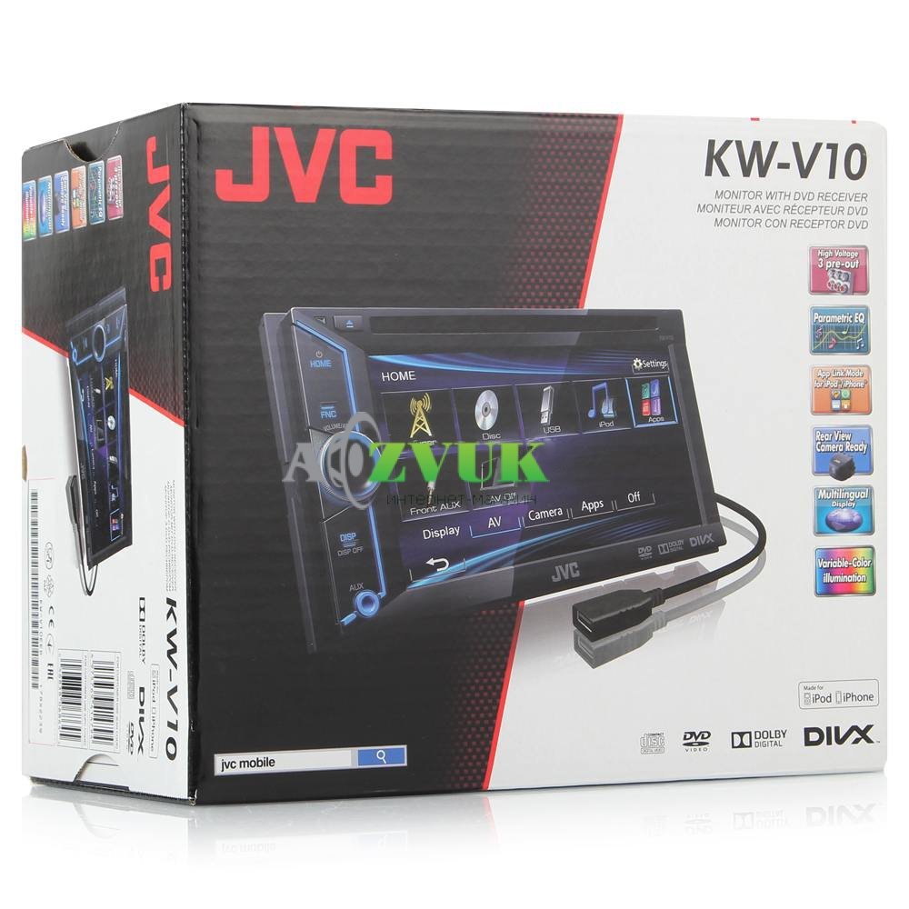 Мультимедиа ресивер JVC KW-V10EE