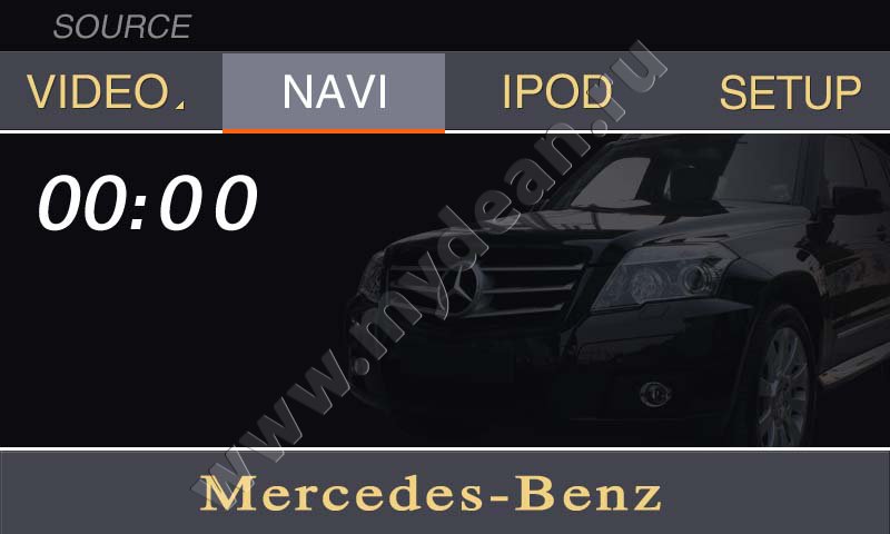 Штатна Магнітола MyDean 7161 для установки в Mercedes-Benz E-Class (NTG 4.5)