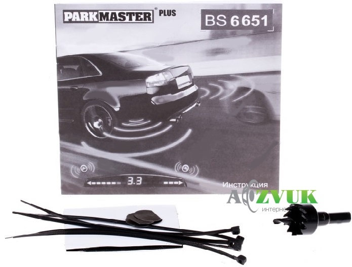Парктроник ParkMaster BS 6651 Black  в е и  — цена .