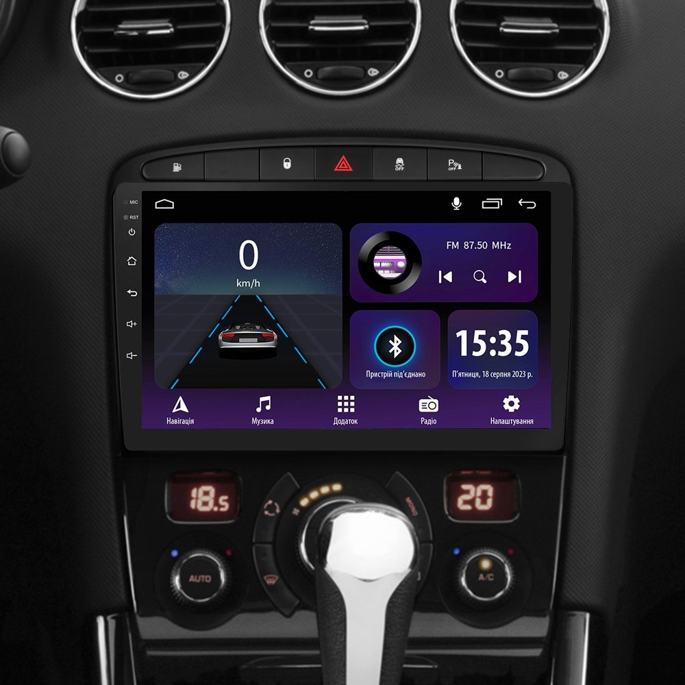 Штатная Магнитола SIGMA E10232 ANDROID 10 2+32 Gb Peugeot 408 2014-2018 10