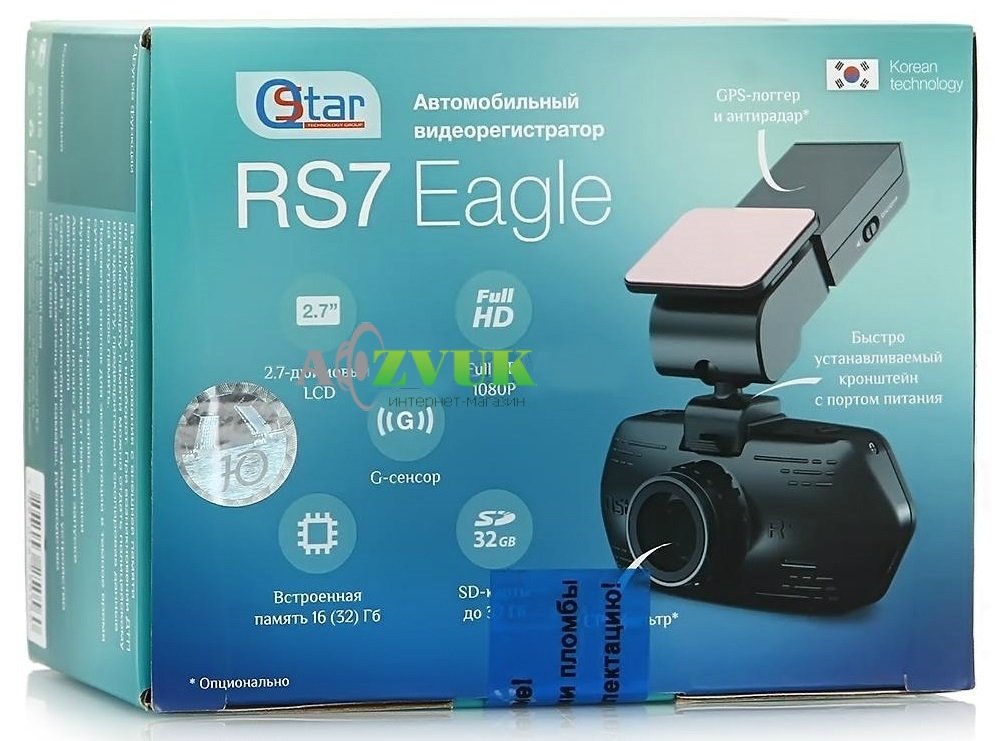Видеорегистратор QStar RS7 32gb Eagle