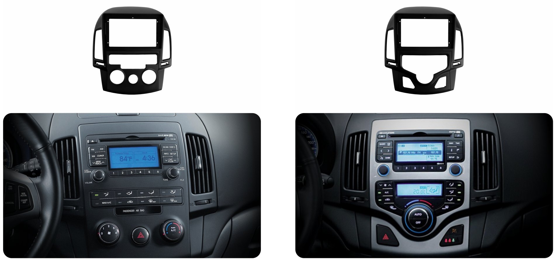 Штатна Магнітола SIGMA PRO 98128 ANDROID 12 8+128 Gb 4G DSP Hyundai i30 1 FD 2007-2012 F1 9 2k