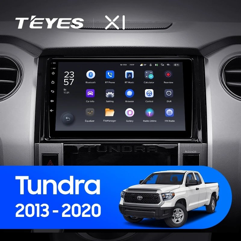 Штатная Магнитола Teyes X1 2+32Gb Wi-Fi Toyota Tundra XK50 2013-2020 9