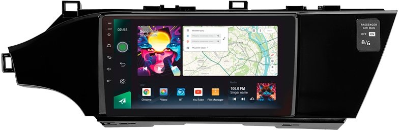 Штатна Магнітола SIGMA PRO 9464 ANDROID 12 4+64 Gb 4G DSP Toyota Avalon 4 IV XX40 2012-2018 9 L1