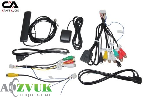 Мультимедиа ресивер CraftAudо QMS-1046 Android 13 QLED 4+64Gb 10