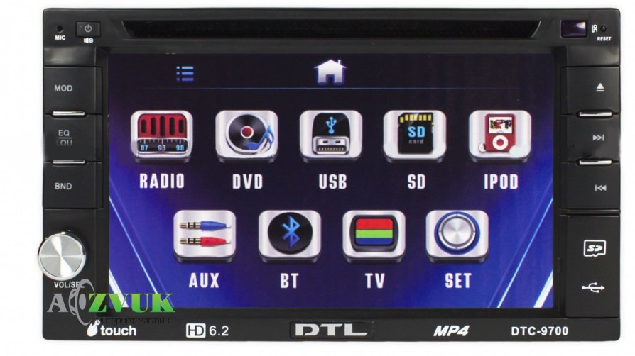 Мультимедиа ресивер DTL DTC-9700 Red