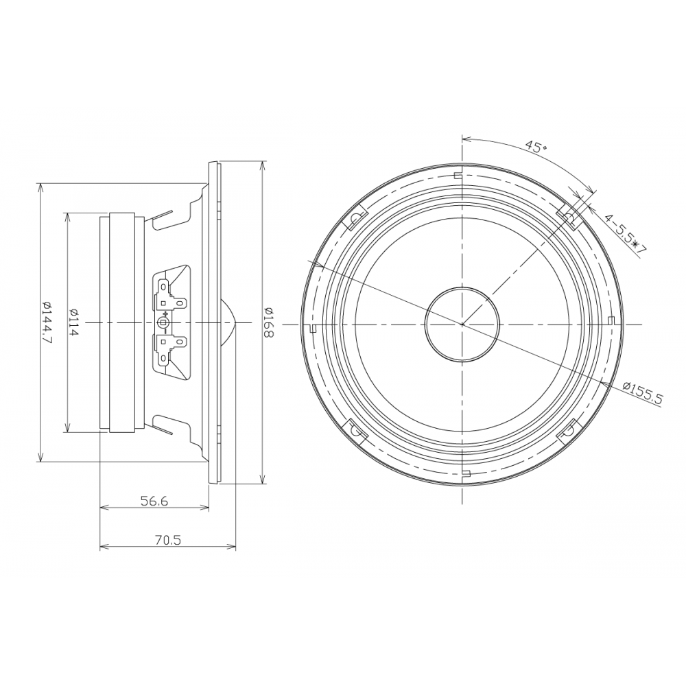 Автоакустика MTX RTX654