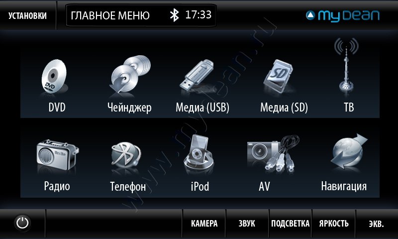 Штатная Магнитола MyDean 7199 (NEW) для установки в Kia Ceed (2012+)