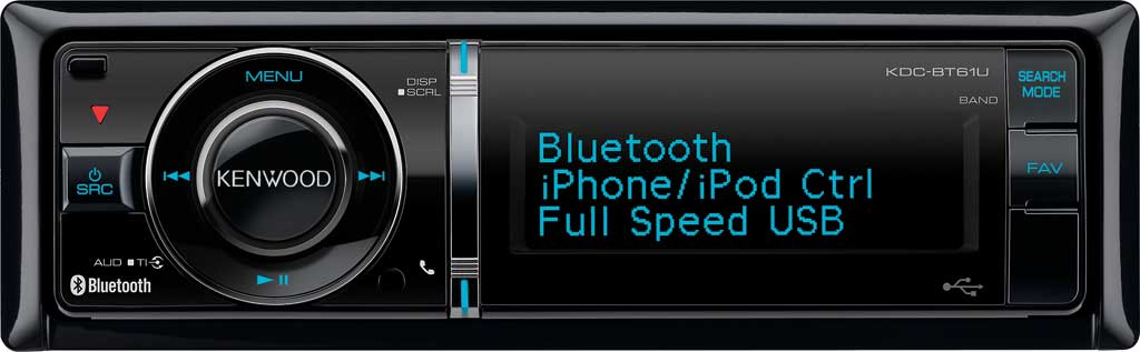 Автомагнитола Kenwood KDC-BT61U