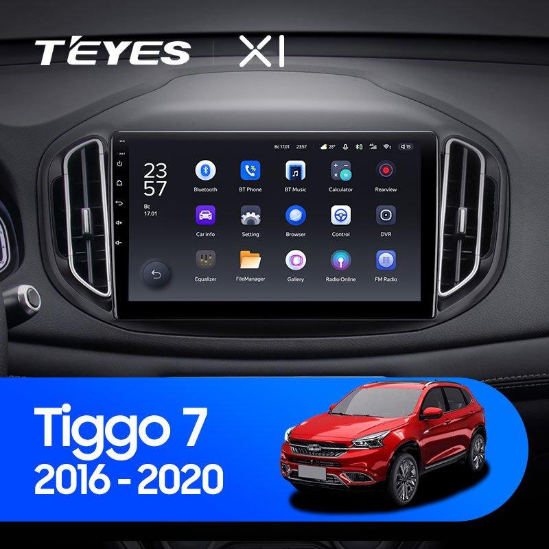 Штатная Магнитола Teyes X1 2+32Gb Wi-Fi Chery Tiggo 7 1 2016-2020 10