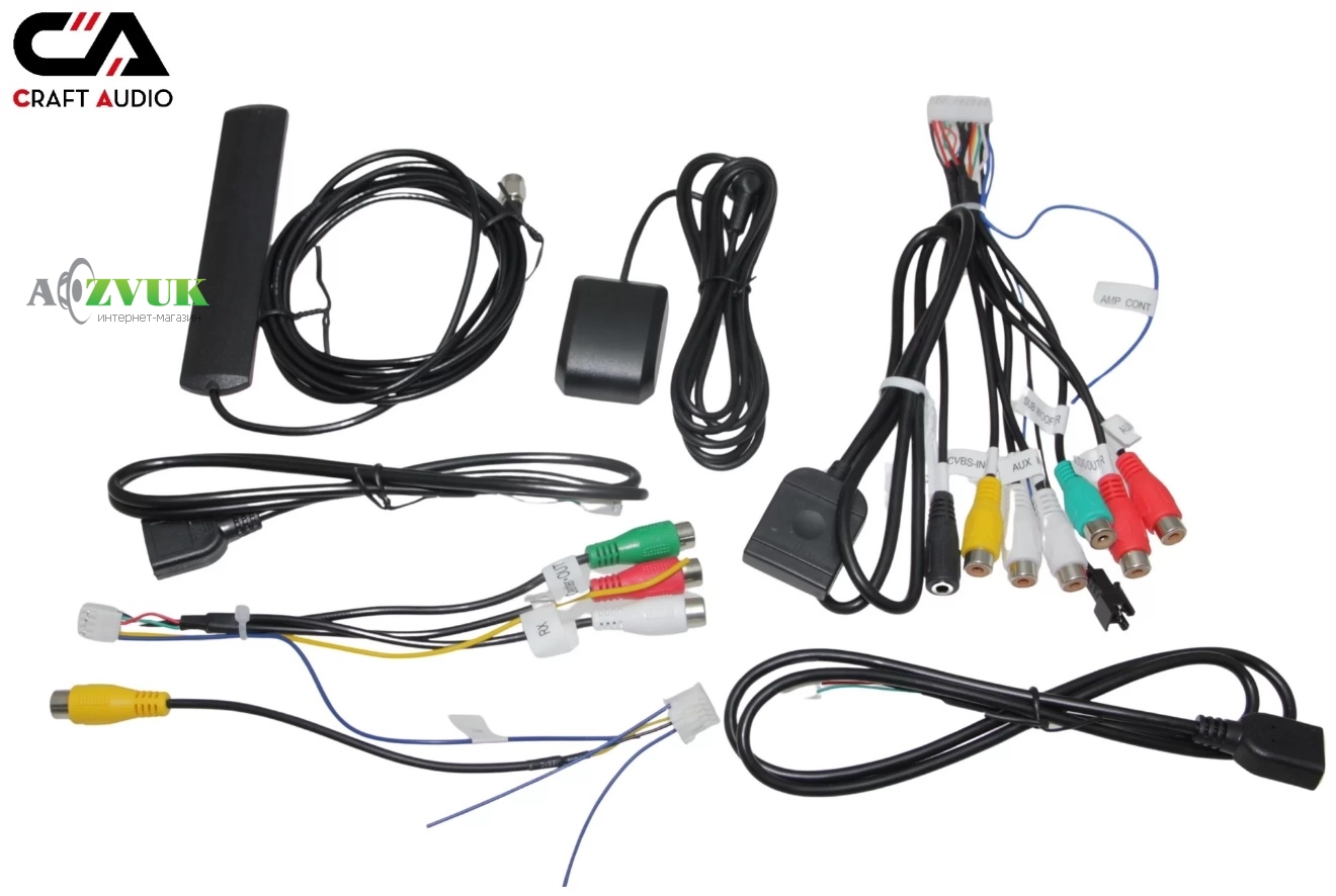 Мультимедиа ресивер CraftAudо QMS-108256 Android 13 QLED 8+256Gb 10 2K