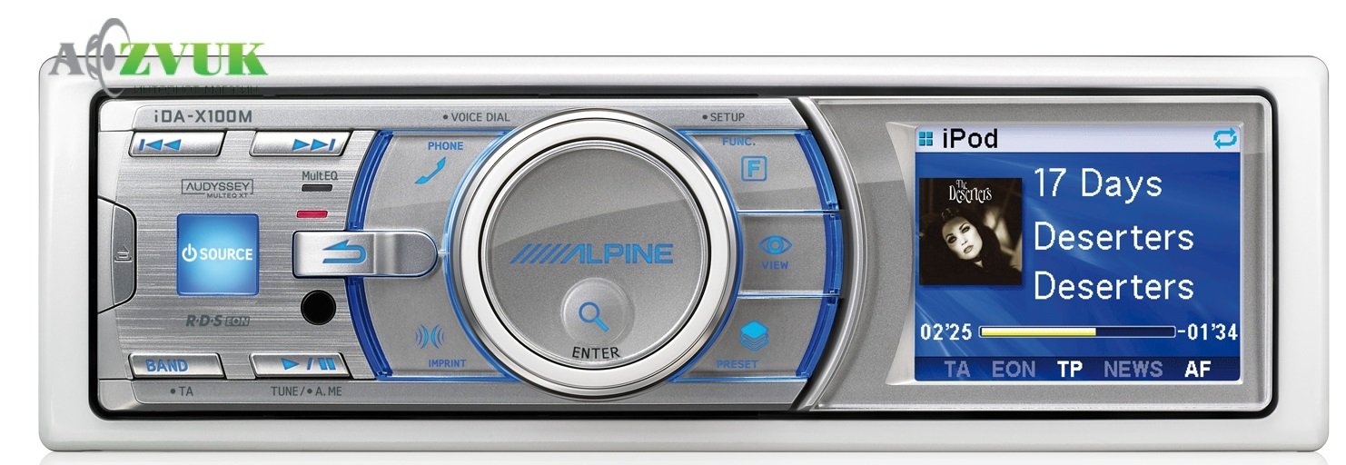 Морская магнитола Alpine IDA-X100M