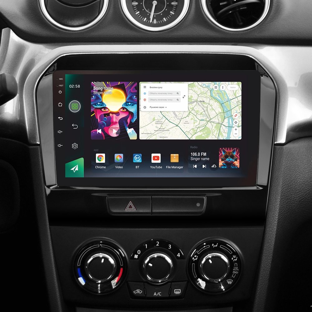 Штатна Магнітола SIGMA PRO 9464 ANDROID 12 4+64 Gb 4G DSP Suzuki Vitara 4 2014-2018 9