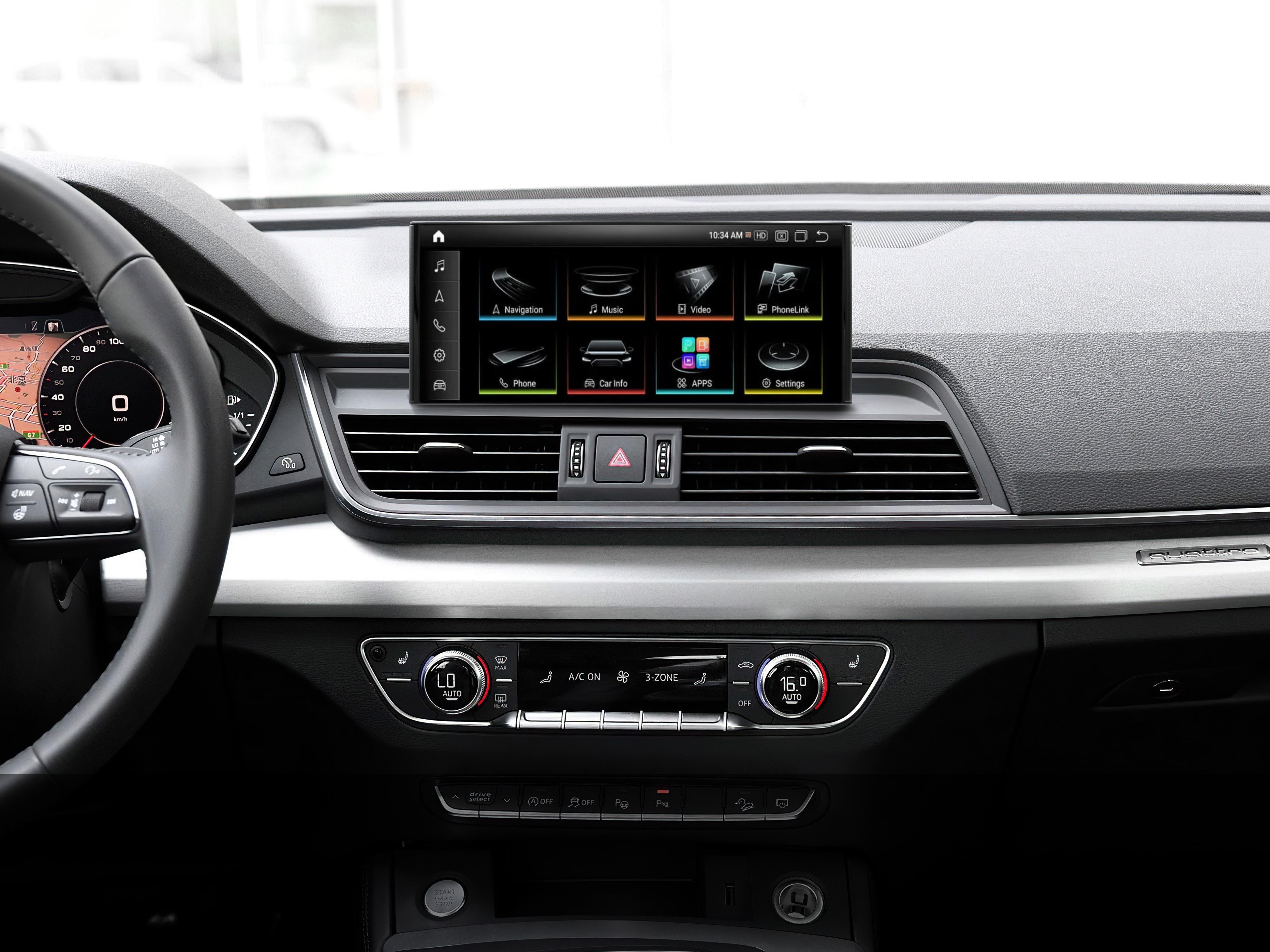 Штатна Магнітола Torssen Audi Q5 2017UP 12.3 4+64 4G Carplay