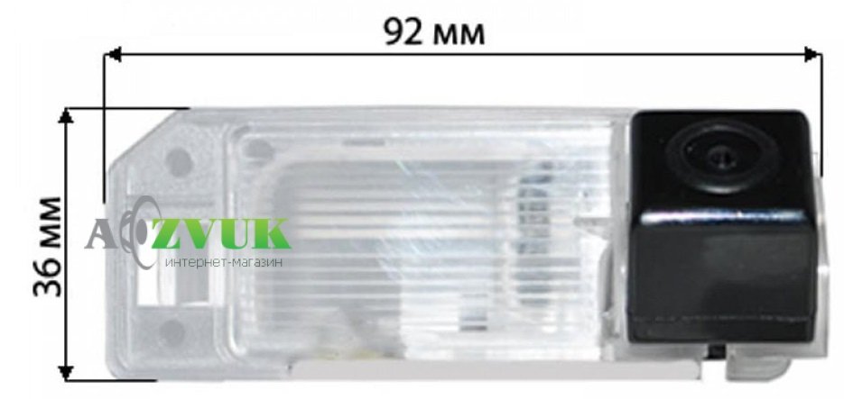 Штатная камера iDial CCD-9623 Mitsubishi ASX