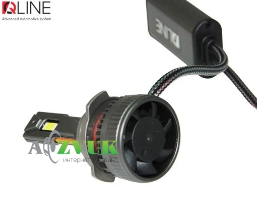 Светодиодные лампы (led) QLine DualVision 65W HB4 6000K