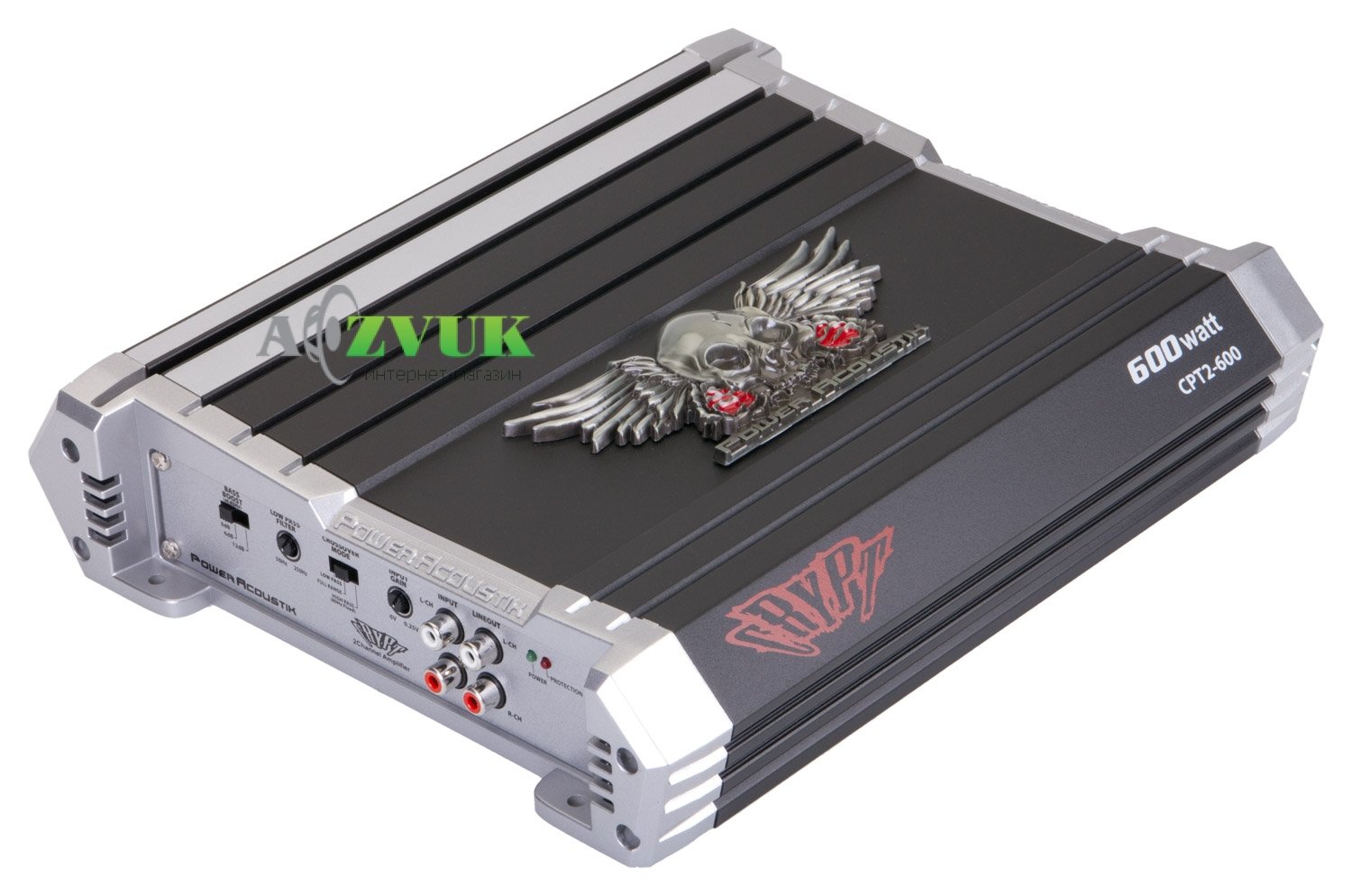 Автомобильный усилитель звука Power Acoustik CPT2-600