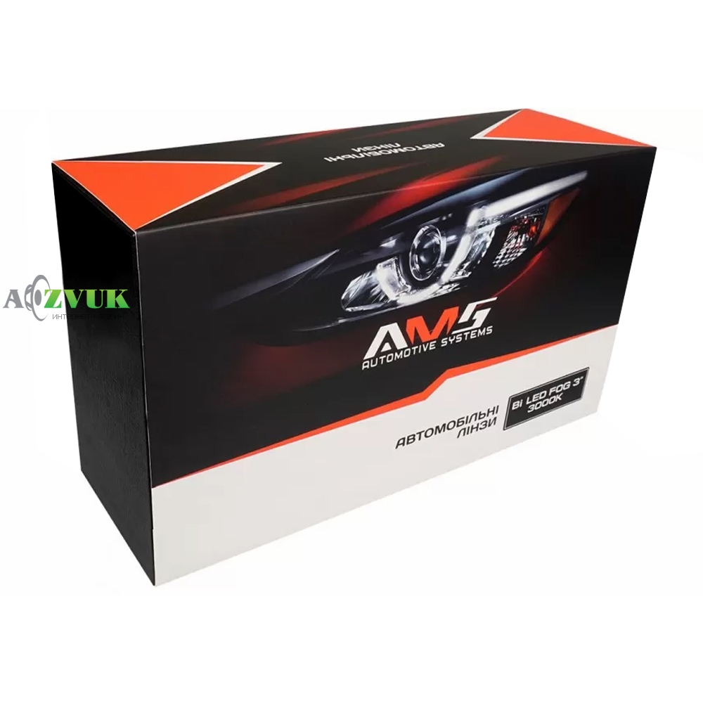 Линзы AMS Bi LED FOG 3 3000K