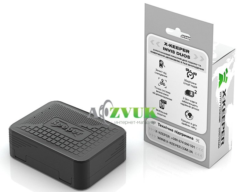 GPS Трекер X-Keeper Invis DUOS UA