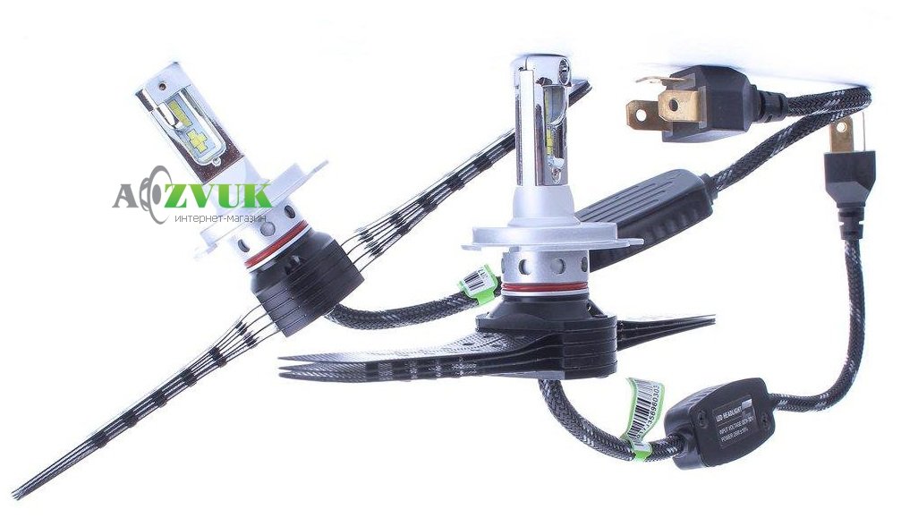 Светодиодные лампы (led) RS G9 H4 6500К 12-24V (2шт.)
