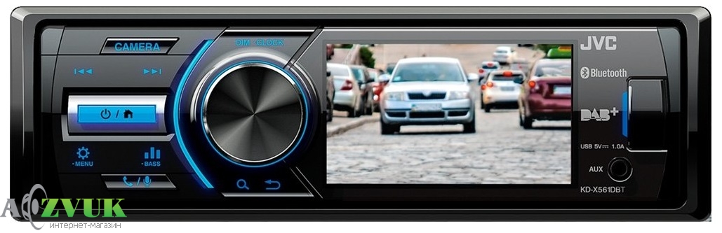 Мультимедиа ресивер JVC KD-X561DBT