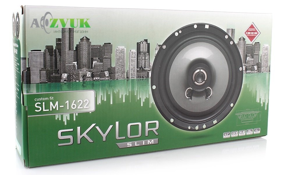 Автоакустика Shuttle SKYLOR Slim SLM-1622