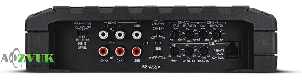 Автомобільний підсилювач звуку Alpine S2-A55V