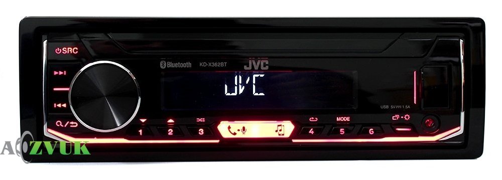 Автомагнитола JVC KD-X362BT