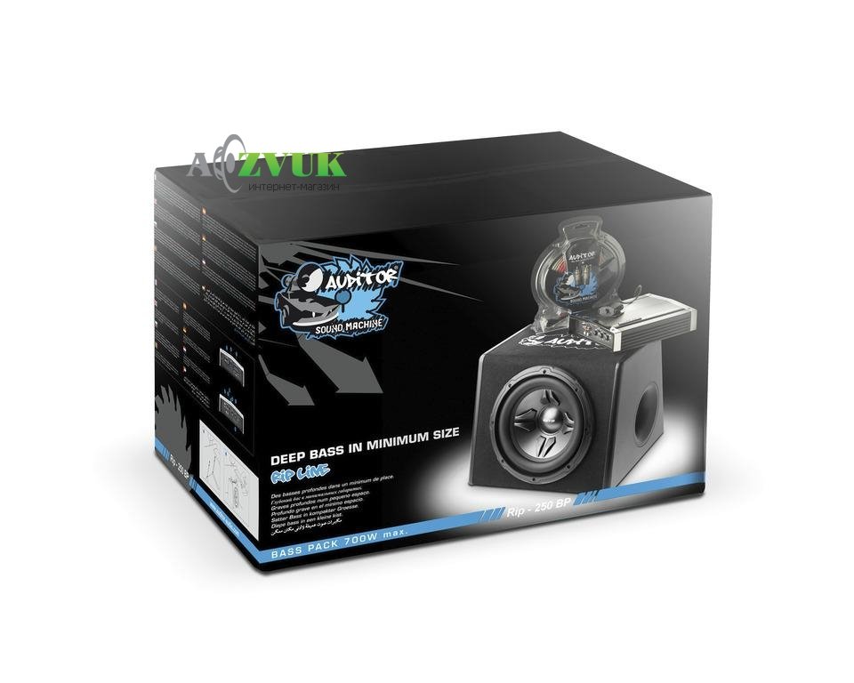Автосабвуфер Auditor RIP 250 Bass Pack