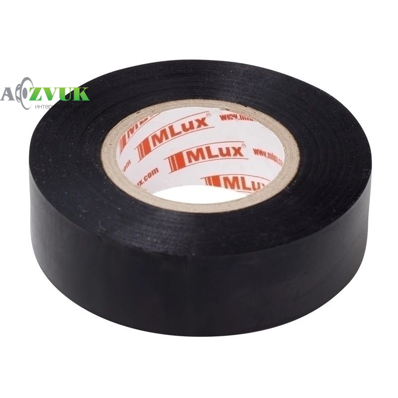  Изолента MLux BASE 19 мм х 20 (черная)