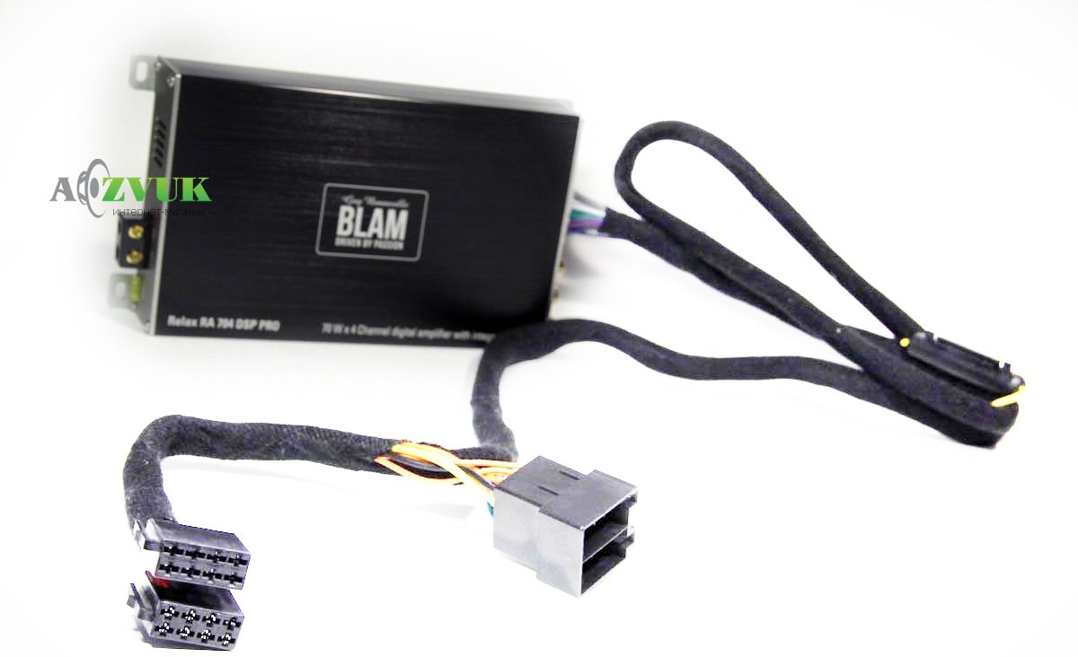 Автомобільний підсилювач звуку Blam RA 704 DSP PRO