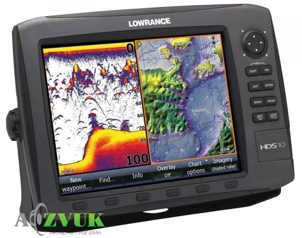 Картплоттер Lowrance HDS-10 Gen2 (без датчика)