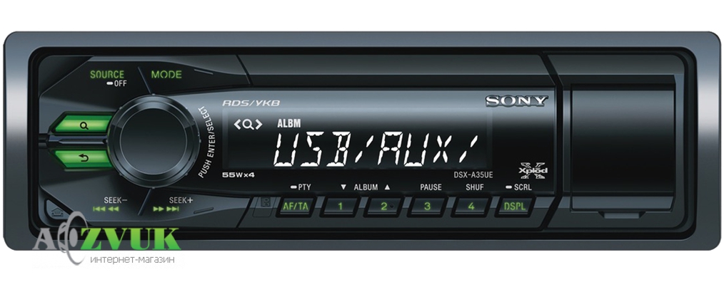 Автомагнитола Sony DSX-A35UE