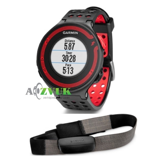 Спортивный GPS навигатор Garmin Forerunner 220 Black/Red
