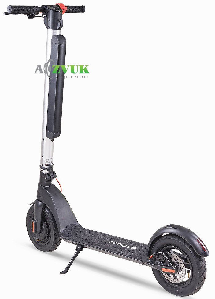  Электросамокат Proove X-city Pro (350 Вт; 36 В; 10 А/ч), колёса 10, серо-голубой