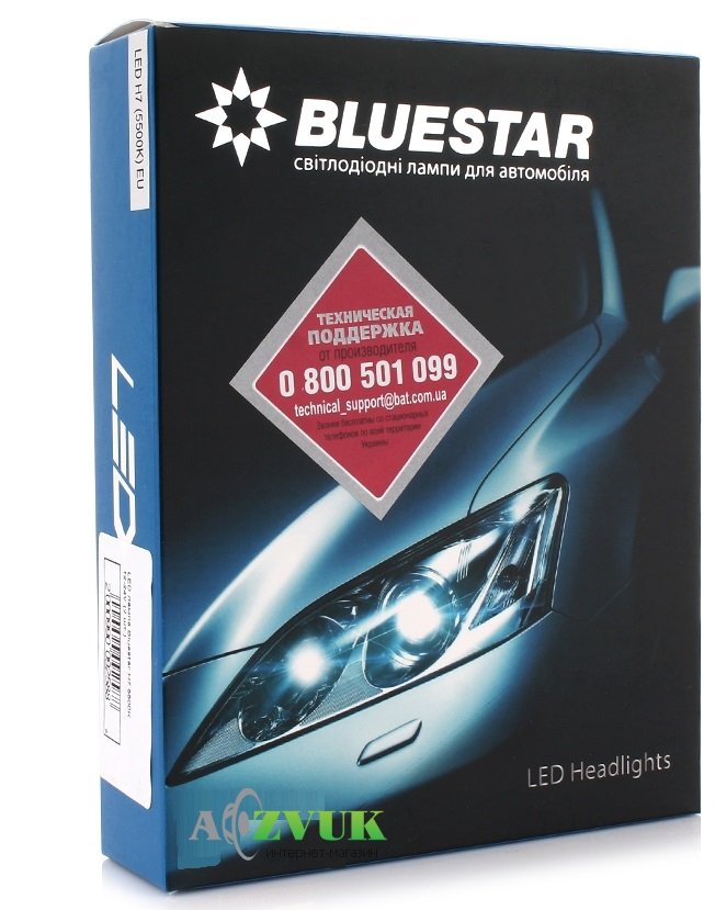 Светодиодные лампы (led) Bluestar H11 5500K 12-24V