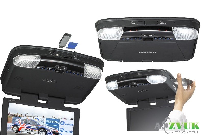 Стельовий монітор Clarion VT1010E