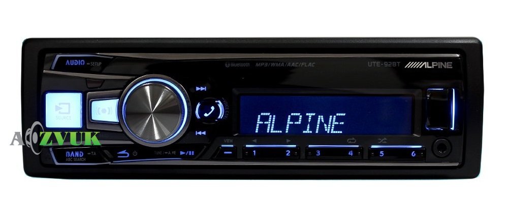 Автомагнитола Alpine UTE-92BT