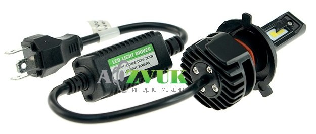 Светодиодные лампы (led) CYCLON LED H4 HI/LOW 5000K 4000LM CSP TYPE 15